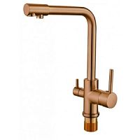 Смеситель для кухни под фильтр VIEIR V15002D бронза