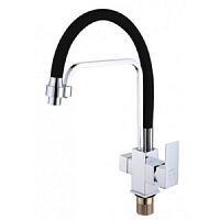 Смеситель для кухни под фильтр VIEIR V15005С черный хром